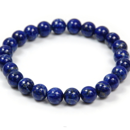 Bransoletka z Lapisu Lazuli kulki 8mm